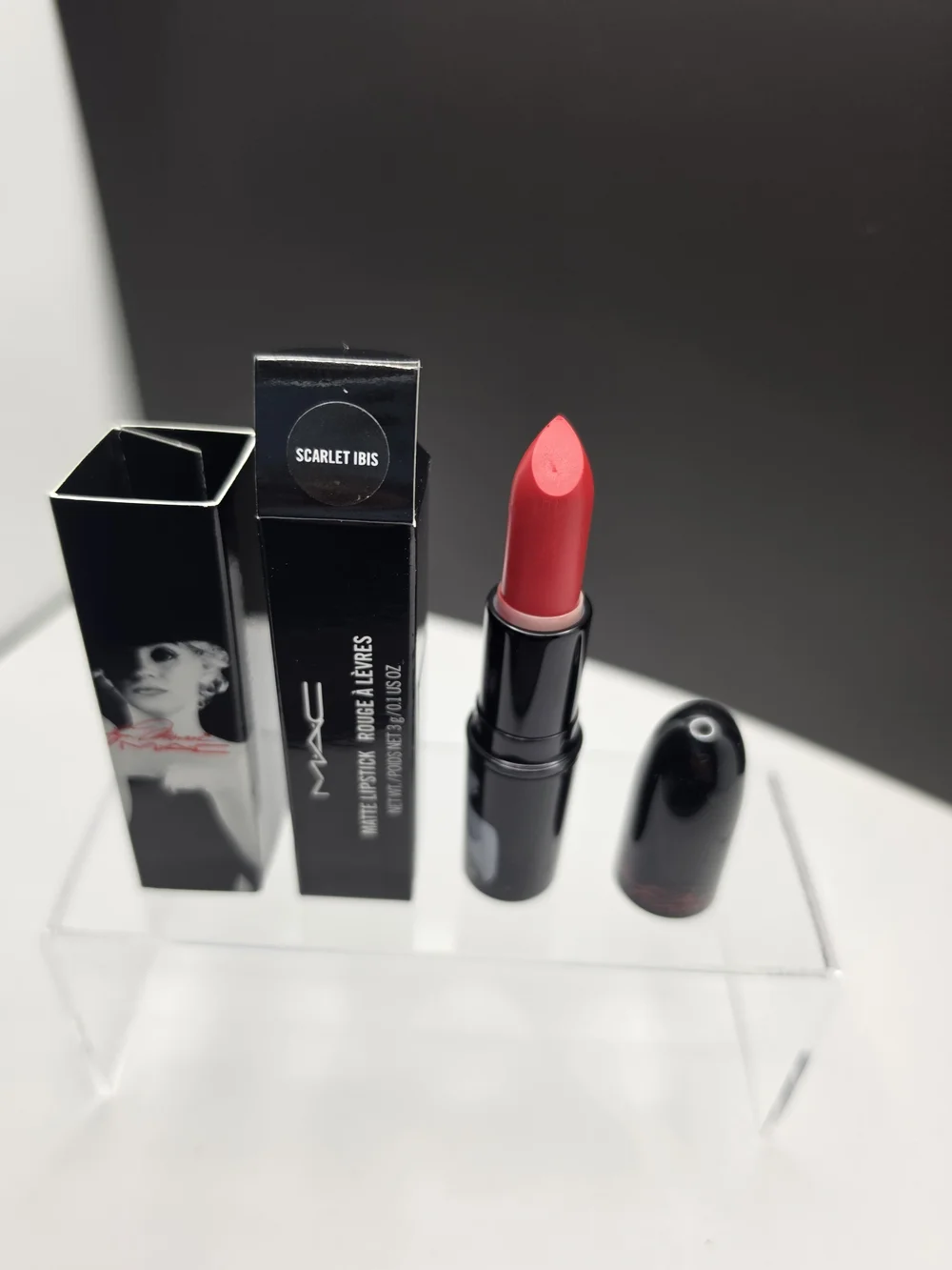 LIMITED EDITION MAC Marilyn MONROE Lipstick Scarlet Ibis